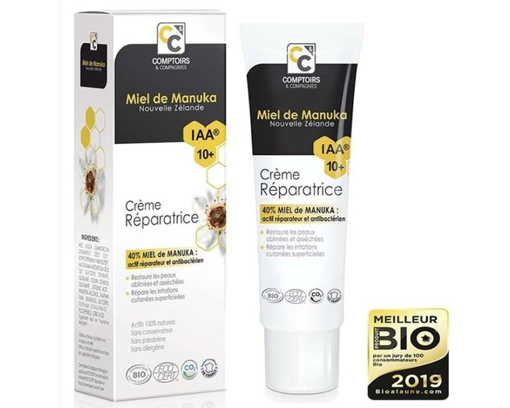 Comptoirs & Compagnies Herstellende crème bio 40% manuka honing IAA®10+ 40ml